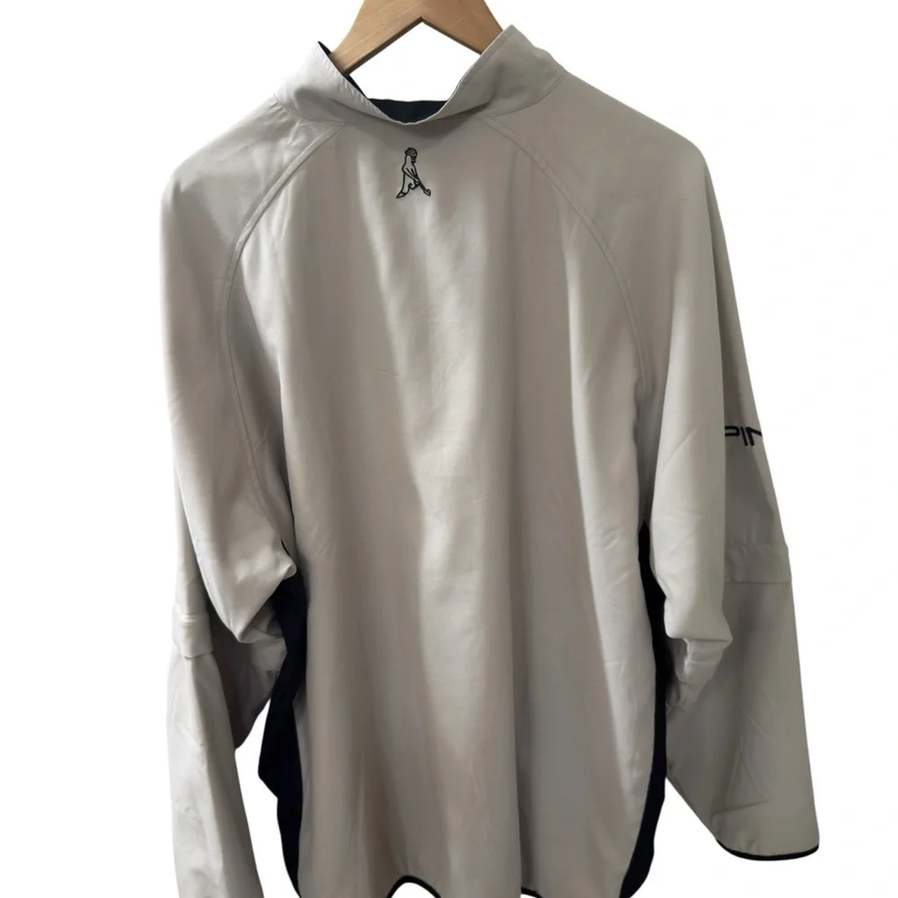 Ping Collection 1/4 Zip Light Weight Golf Jacket Size XL Removable Sleeves